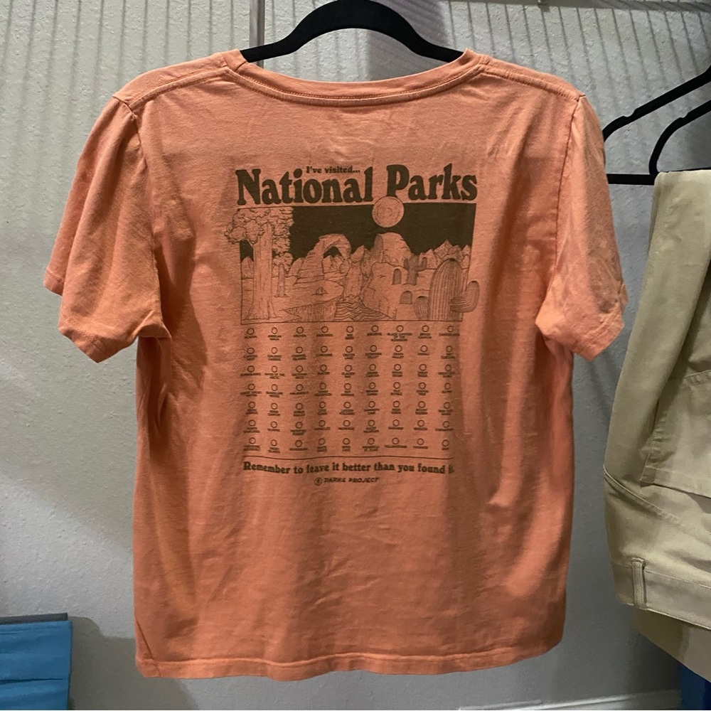 Parks Project Fill in the blank boxy t-shirt